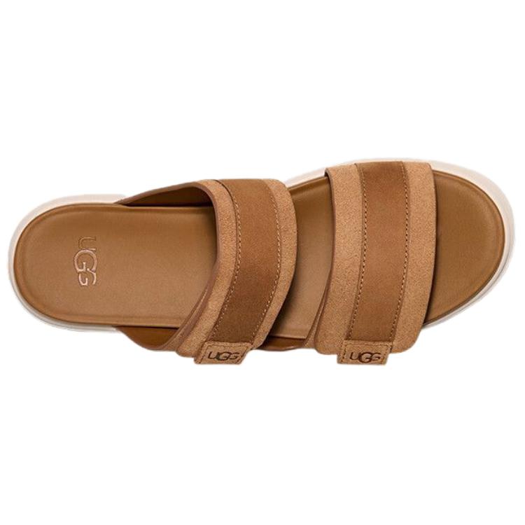 UGG Zayne Slide Ii Повседневные Удобные Ева Износостойкие Шлепанцы Женские Сандалии Коричневые 1158054-CHE