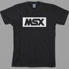 MSX T Shirt - Retro Computer, Logo New Arrived Summer Fashion Style Men T-shirt Cotton  Casual Tee Shirt Big Size 3XL Homme