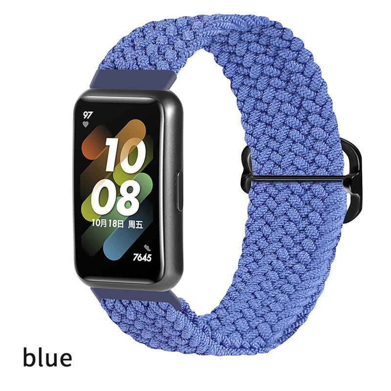 Регулируемый нейлоновый ремешок для Huawei Band 7, дышащий 7NFC, запасные аксессуары, эластичный браслет для браслета Huawei Band7