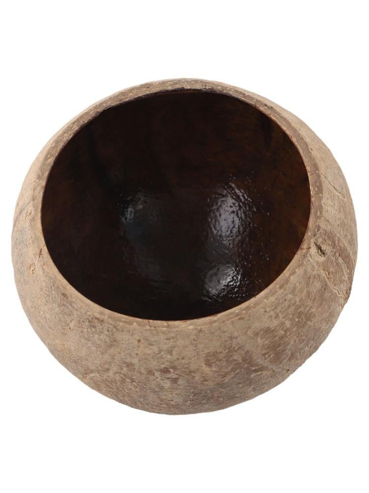 Маленький стакан для свечи Кокосовая чаша Круглая чаша Тарелка для фруктов Сухофрукты