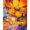 5D Diy Алмазная картина Желтые цветы Алмазная вышивка Крестом Домашний декор Подарки ручной работы