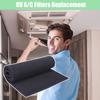 16x40 Inches RV A/C Filter Foam Cuttable Trailer Air Conditioner Filter Foam RV Air Conditioner Foam Filter Replacement