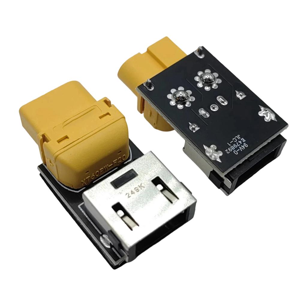 Square Port to XT60 Female Connector Power Solution for Remote Control Model Drones Solar Power Accessories