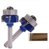 6.35mm Shank Round Router Bit R1 R2 R3 Trim Edging Woodworking Milling Cutter Professional Alloy Steel Classical Cutter Bit