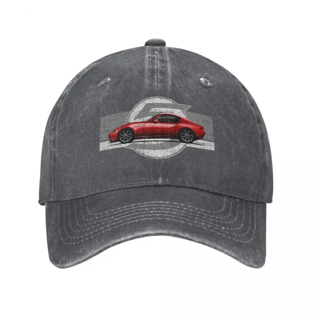 My drawing of the iconic red RF Japanese roadster sports car with background Baseball Cap Thermal Visor FeUnisex Unisexs