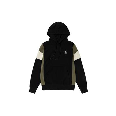Vans Повседневный пуловер с капюшоном Color Block Мужские толстовки с капюшоном Черный VN0A4USIBLK