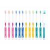 Ebisu Rig Mountain Toothbrush, Regular, 12-Pack