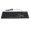 K1800 Minority Language Keyboard 104 Keys 4.2ft Cable Ergonomic Design USB Wired Gaming Keyboard