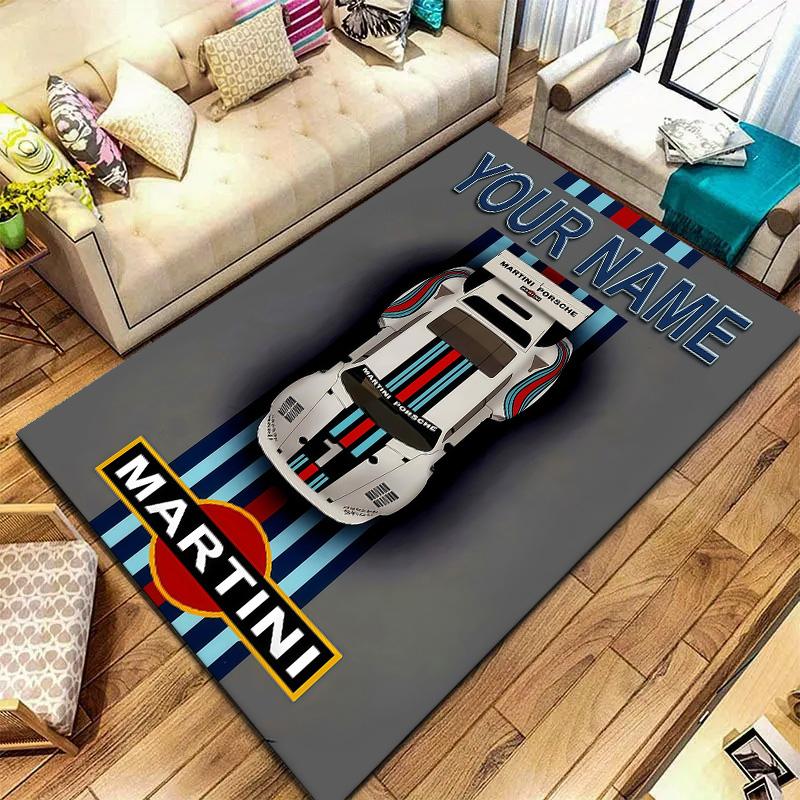 Martini Custom Name Carpet Rug For Living Room Bedroom Home Sofa Decoration,Kids play Non-slip Floor Mat