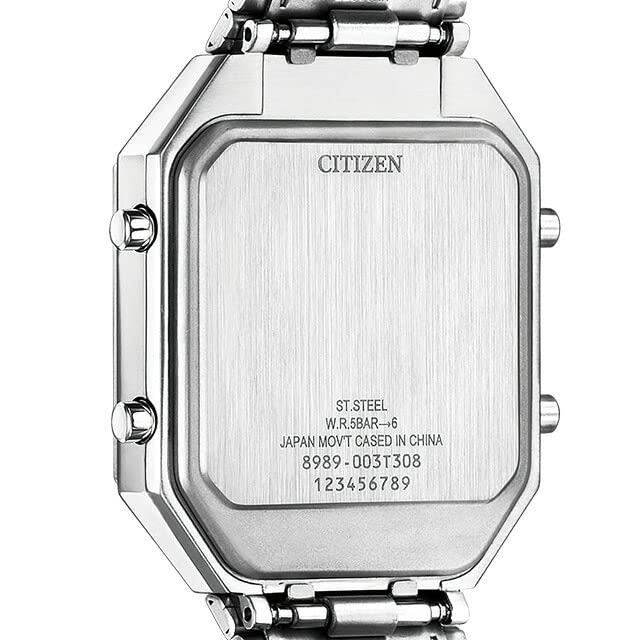 Citizen Record Label Thermo Sensor Ana-Digi Watch JG2120-65A Silver