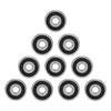 Motoforti 6300-2RS Deep Groove Ball Bearings Z2 10mm x 35mm x 11mm Double Shielded Carbon Steel