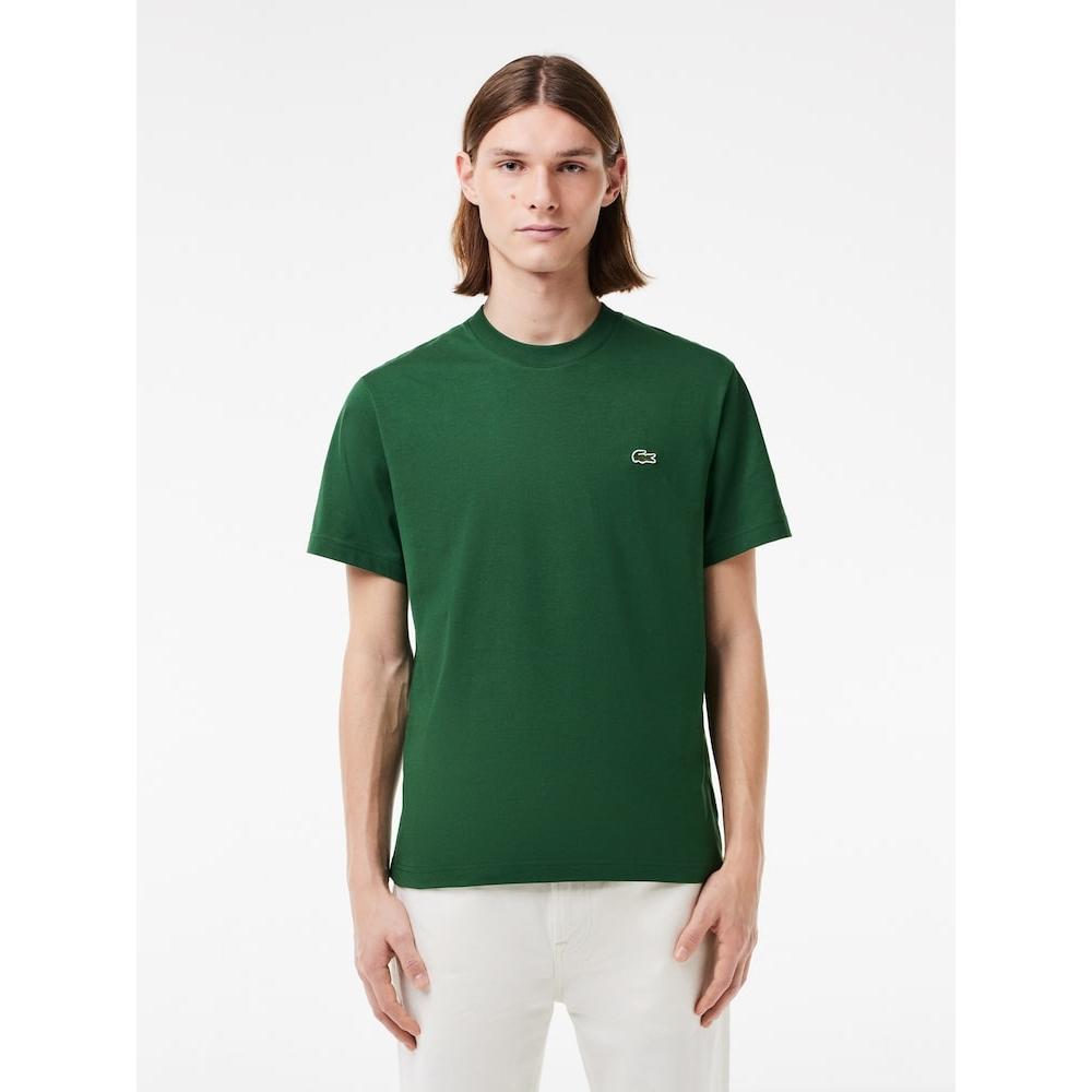 Lacoste Мужская классическая футболка с круглым вырезом TH7318 54g 132 q2nTH7318 54g132