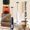 Electric Milk Frother Mini Handheld Wireless Powerful Type-C Rechargeable Convenience Coffee Milk Whipping Kitchen Whisks