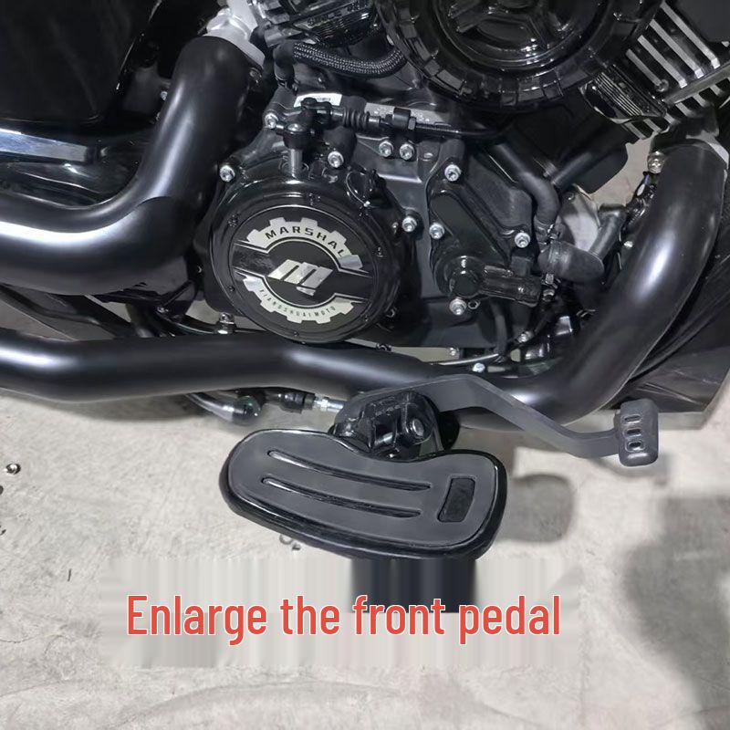 Xiangshuai YES418 Enlarged Foot and Brake Pegs Backrest Luggage Rack Accessories Set