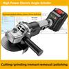 High Power Electric Angle Grinder Portable Handheld Cutting Machine Rechargeable Multifunctional Polishing Machine