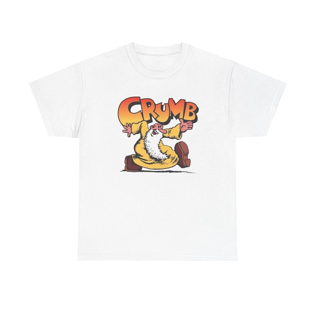 Crumb Vintage Art Funny Graphic T-Shirt Unisex Heavy Cotton Tee