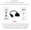 Разветвитель HDMI 1080P с двумя портами, 1 вход 2 выхода, адаптер HDMI Male-Female для ноутбуков, монитора, ТВ-приставки