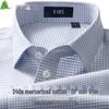 Мужская рубашка FIRS с длинным рукавом, 240 нитей, 100% хлопок, не требующая глажки