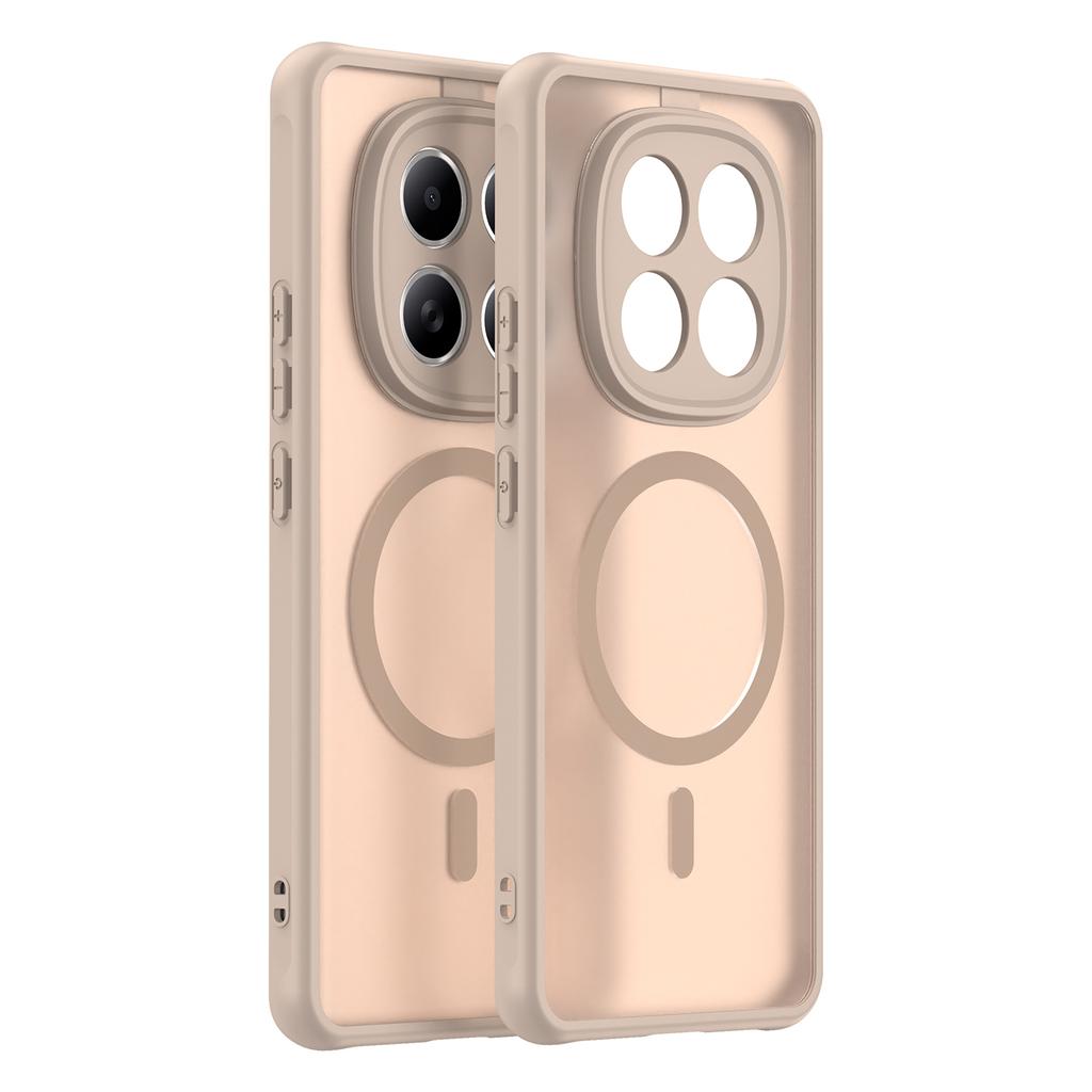 For Xiaomi Redmi Note 15/Poco M8 Magnetic Phone Case, Matte Shockproof Phone Cover for Xiaomi Redmi Note 15/Poco M8