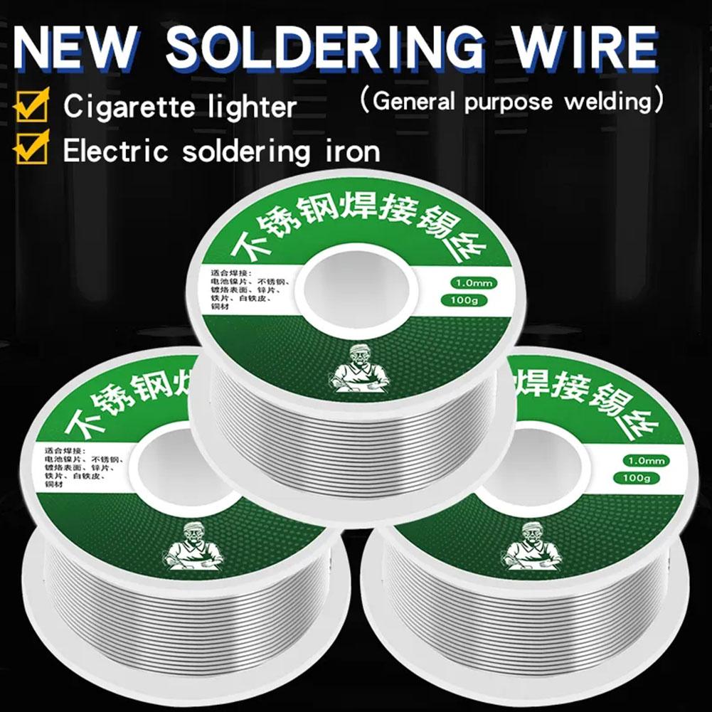 Easy Melt Solder Welding Wire Good Extensibility And Thermal Conductivity No Pungent Smell, Fresh And Natural 20/50/100g