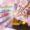 12 шт. ручки для дизайна ногтей — быстросохнущие, яркий цвет, отличная насыщенность, без запаха, удобная ручка, инструмент для рисования ногтей своими руками, карандаши для рисования, косметический инструмент