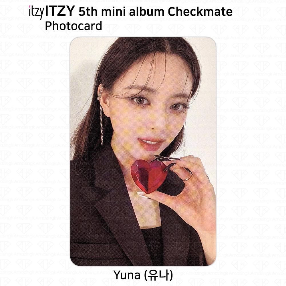 ITZY 5-й мини-альбом «Шах и мат», официальная фотокарта, прозрачная карта, специальная карта KPOP