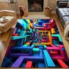 3D Стерео Пайплайн Принт Ковер для Гостиной Спальни Прикроватный Диванный Напольный Коврик Современный Домашний Декор Проход Коридор Зональный Ковер