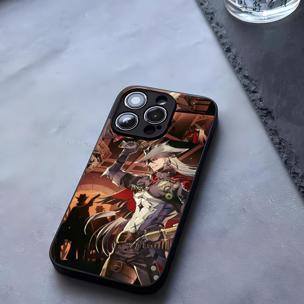 Чехол для телефона Boothill Honkai Star Rail Закаленное стекло Для IPhone 17 13 14 16 12 15 11 Pro Max Plus Mini X XR SE2020 Coque
