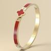 Four-leaf Clover Green Oil-dropping Bracelet Elegant, Simple, Light Luxury, High-end