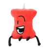 Battle for Dream Island Plush Toys BFDI Firey Flower Waterdrop Bubble Cake Lollipop Plushie Pillow Stuffed Plants Doll Kids Gift