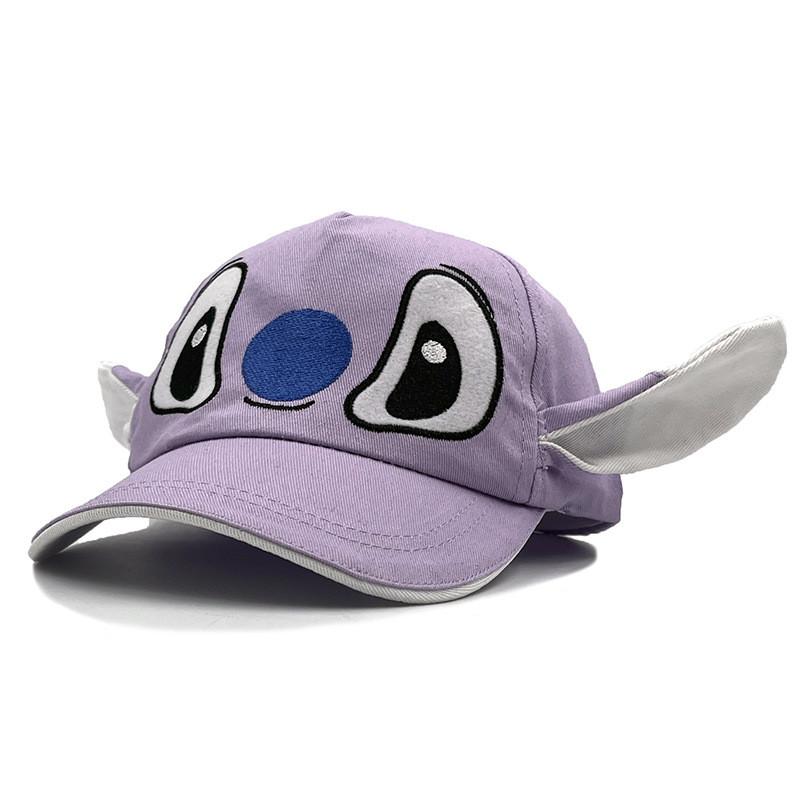 Baseball Cartoon Kids Cap With 3d Ears Sun Protection For Wear Casual