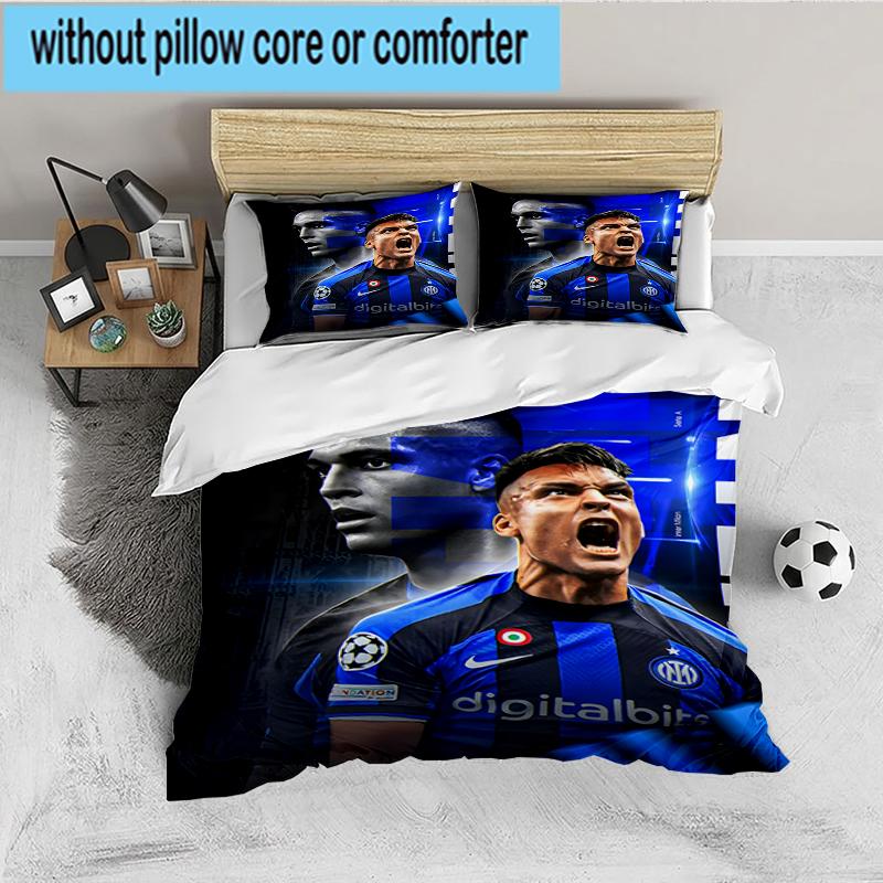 3PCS Energy Style In Sports Martinez Bedding set,Ideal for1pc Duvet Cover And 2pcs Pillowcases Perfect for Christmas gift,Ideal for Bedroom,Dormitory