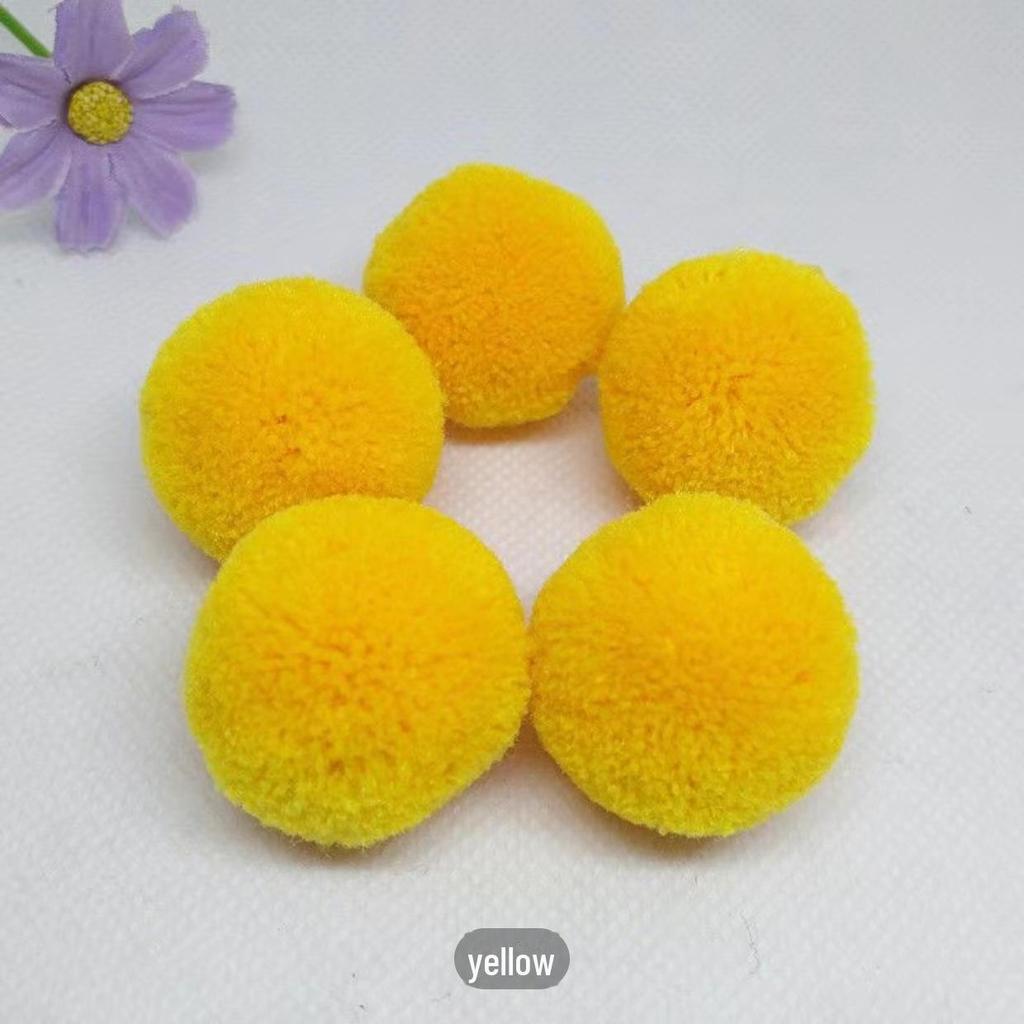 2-5 см шарик из шерсти цвета кашемира для самостоятельного изготовления подвески для одежды, набор материалов