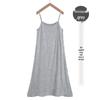 Women's 2025 Modal Long Camisole Dress: Summer Vest, Inner Layer Base, Black, for Spring and Autumn