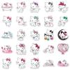 50 милых наклеек Sanrio Charmmy с мультяшными персонажами для бутылок с водой, чехлов для телефонов и DIY-проектов