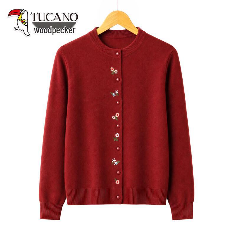 TUCANO Women's Embroidered Knit Cardigan