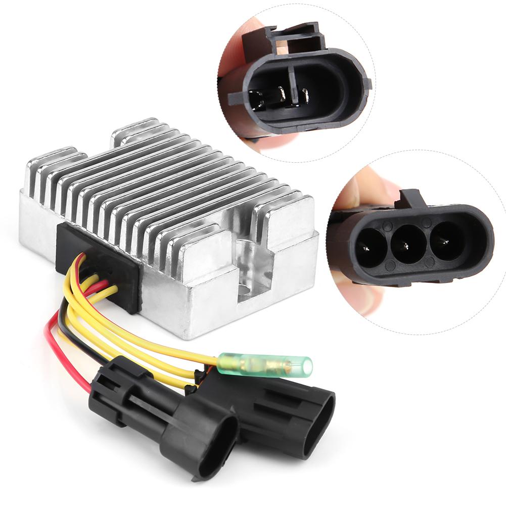 ATV Voltage Regulator Rectifier, Prevents over Charging Battery, Improve Charging Capability, Stable Characteristics, Replacement for Sportsm