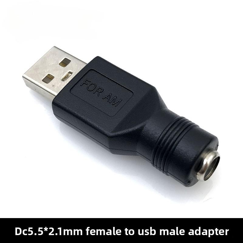 USB-адаптер "папа-мама" DC-штекер 3,5*1,35 мм 4,0*1,5 5,5*2,1 2,5 Зарядный штекер блока питания