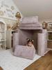 Large triangle for the Lavender Corduroy Sofa