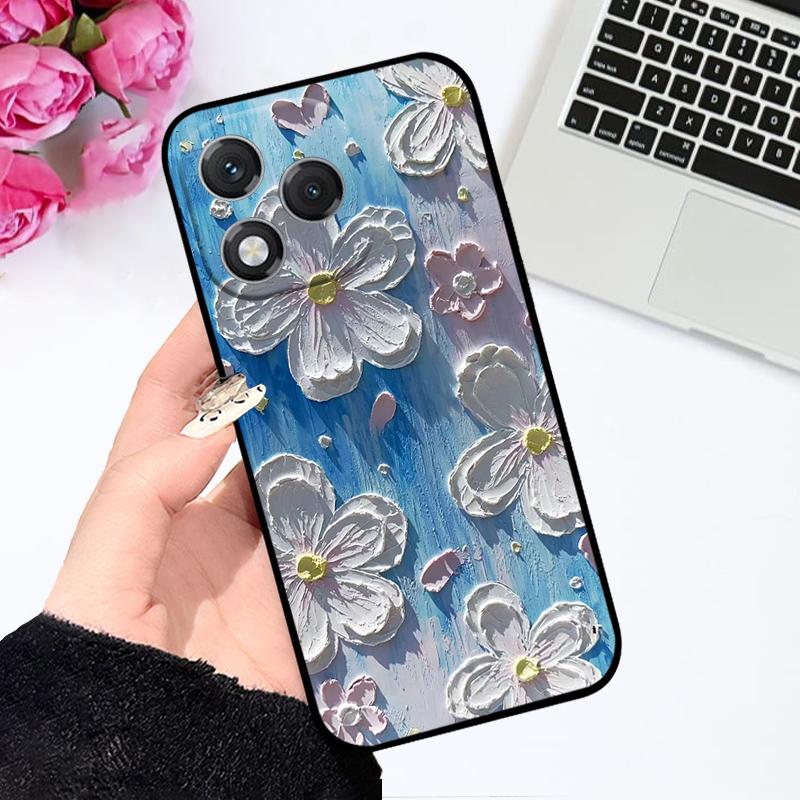 Для Honor 400 Lite 5G Мягкий чехол для телефона ABR-NX1 Мультяшная печать Силиконовый ТПУ Задняя крышка Чехол-бампер Для Honor 200 Lite Защитные чехлы