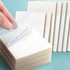 50 Sheets Waterproof Pet Transparent Sticky Note Memo Pad Daily To Do List