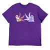 Round Neck  Charlie Emily Tinkerbell Fanart T-shirt  Sports T-shirts Vintage Funny Novelty Aactivity Competition USA Size