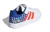 Adidas Neo Breaknet Low top Skateboard Shoes White Red Children Aged 3 7 Years Old GZ7650