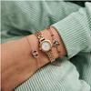 Авторизованный дистрибьютор Olivia Burton Watch OB16CC50 Rainbow Pale Rose Gold Bracelet Mini Dial 23mm [OLIVIA BURTON] Женские