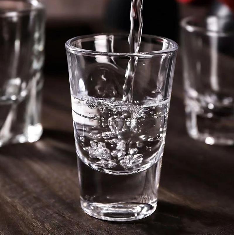 Drinking Glasses Set of 6 Water Glass Cups Beer Glasses 80ml 120ml Drinkware Mini Wine Glass Set Baijiu SGlass Wine Cups Set