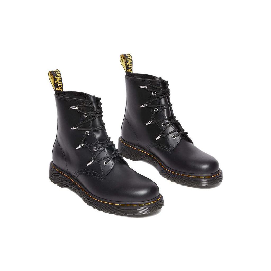 Dr. Martens 1460 Alien Hardware Leather Lace Up Boot Black Unisex Sneakers 31173001