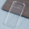For Google Pixel 8a Case Four Corner Drop-proof Clear TPU Back Cover
