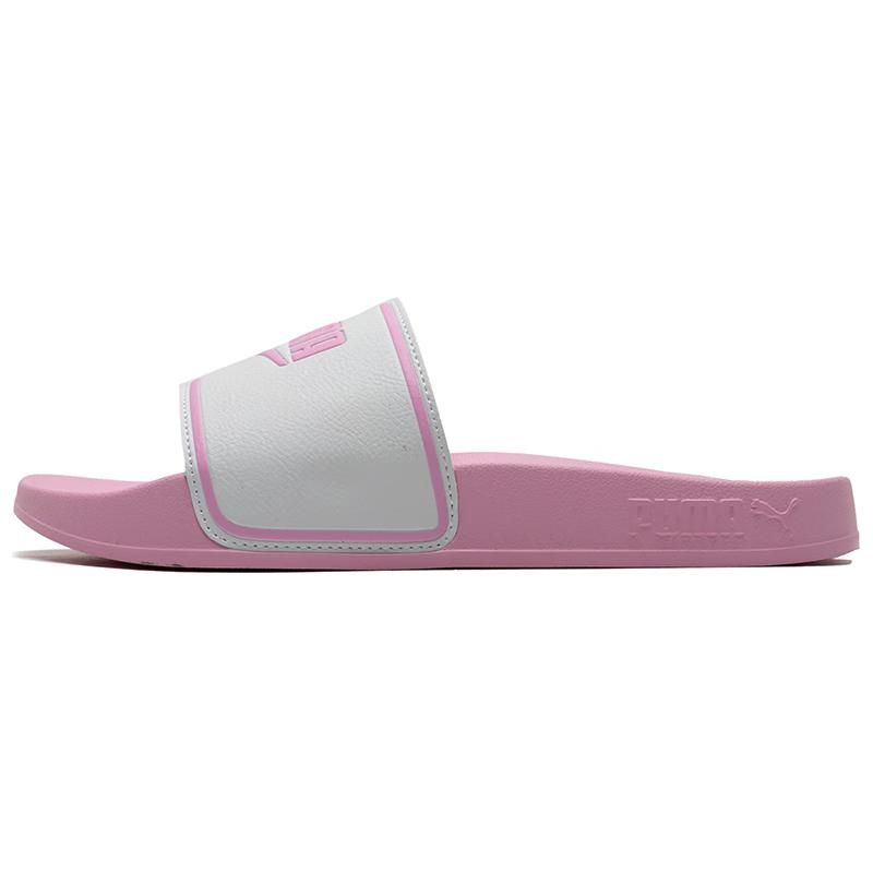 Puma Leadcat 2.0 Casual Lightweight Breathable Slide Sandals Unisex Footwear White Pink 385693-16