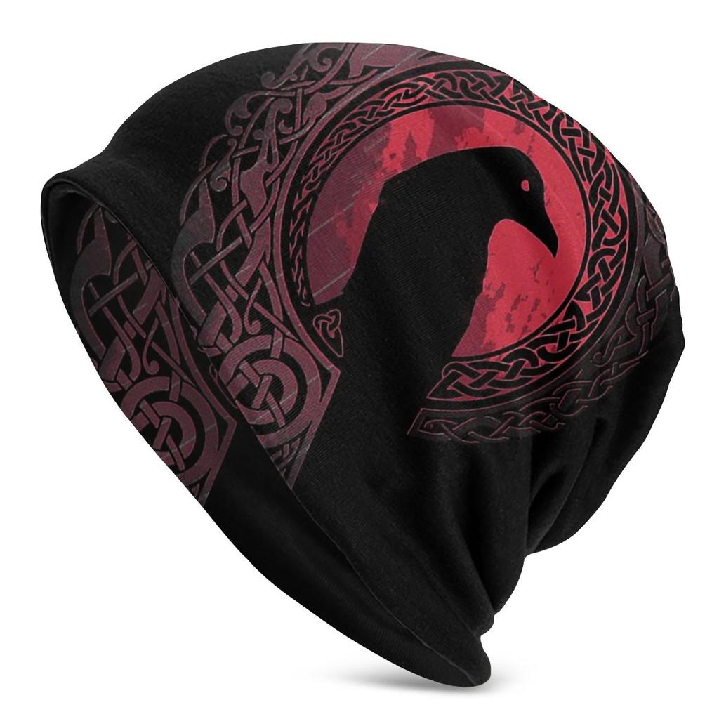 FENRIR LOKI'S SON Wolf Romantic Horror Film Viking Unisex Bonnet Winter Windproof Double Layer Hats For Unisex Women