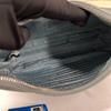 [Pre-Owned] Re-Edition 2005 Blue Nylon Logo Shoulder Bag - Very Good #MNGPWM
